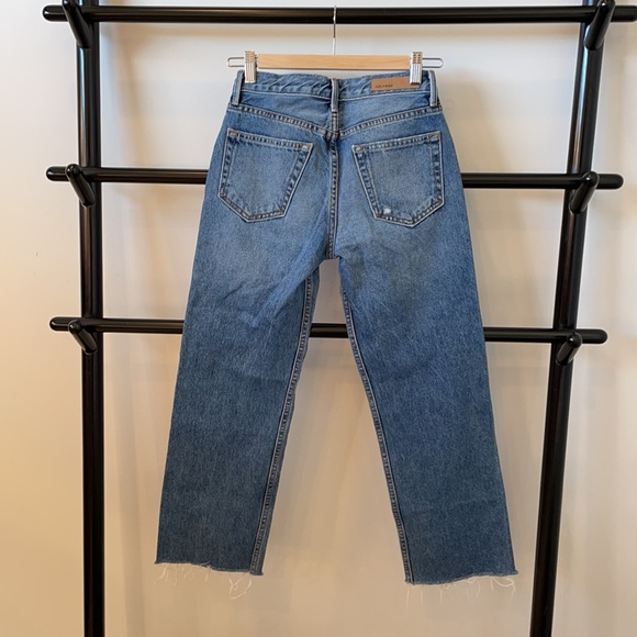 Grlfriend Maran Mid rise straight leg jeans size 24 - Picture 2 of 4